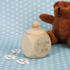 Milchzahnbox mit Namensgravur
