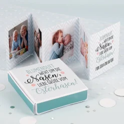 Mini Fotobuch zu Ostern in passender Geschenkbox