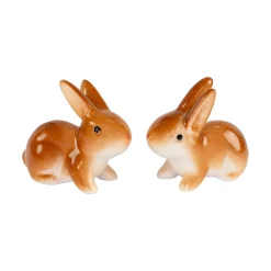 Mini Häschen aus Keramik | Dekoration zu Ostern