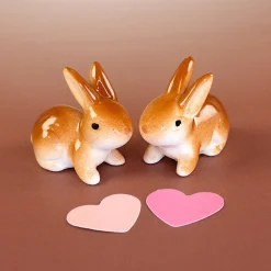 Mini Häschen aus Keramik | Dekoration zu Ostern