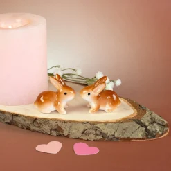 Mini Häschen aus Keramik | Dekoration zu Ostern