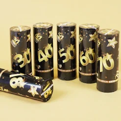 Mini-Konfetti-Kanonen zum Geburtstag - 4er Set