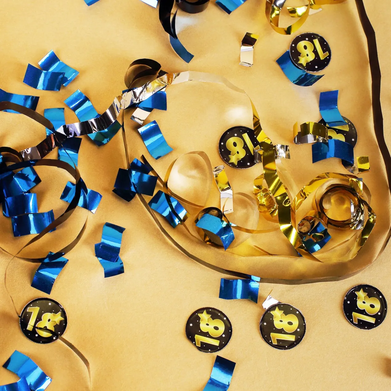 Mini-Konfetti-Kanonen zum Geburtstag - 4er Set