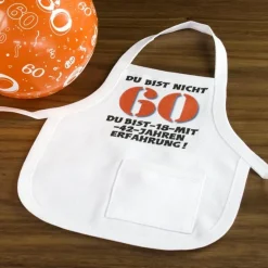 Mini Schürze Du bist nicht 60