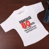 Mini-Shirt für Flaschen "Knackige 80erin"