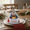 Mini-Stollen mit personalisierter Geschenkverpackung | 80g | Nussknacker-Motiv
