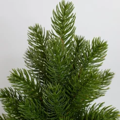Mini Weihnachtsbaum mit Topf - naturgetreue hochwertige Deko für die Weihnachtszeit | Kunst-Kiefer