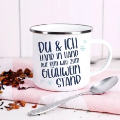 Mit der besten Freundin - Hand in Hand zum Glühweinstand - Geschenkset mit Glühwein