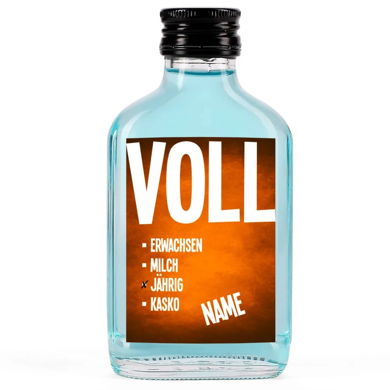 20ml Fruchtlikör für Mädchen zum 18. Geburtstag