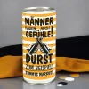 Männer haben auch Gefühle! - 1 Liter Bierdose mit Spruch und Ihrem Wunschtext