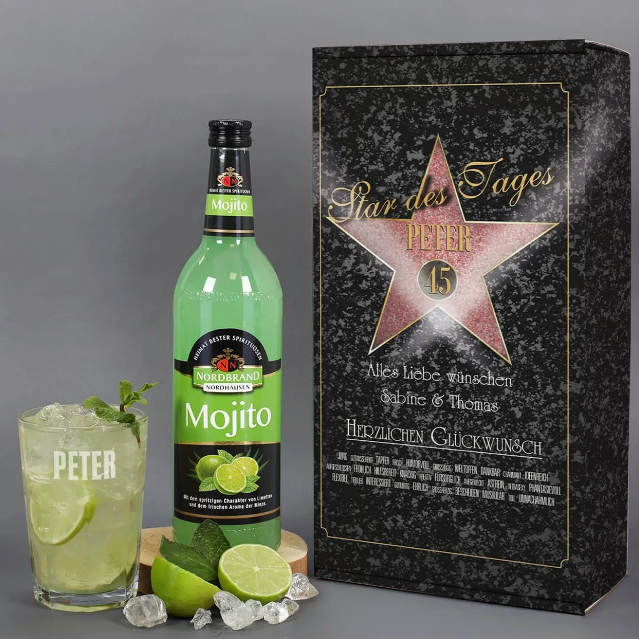 Mojito Geschenkset - Star des Abends