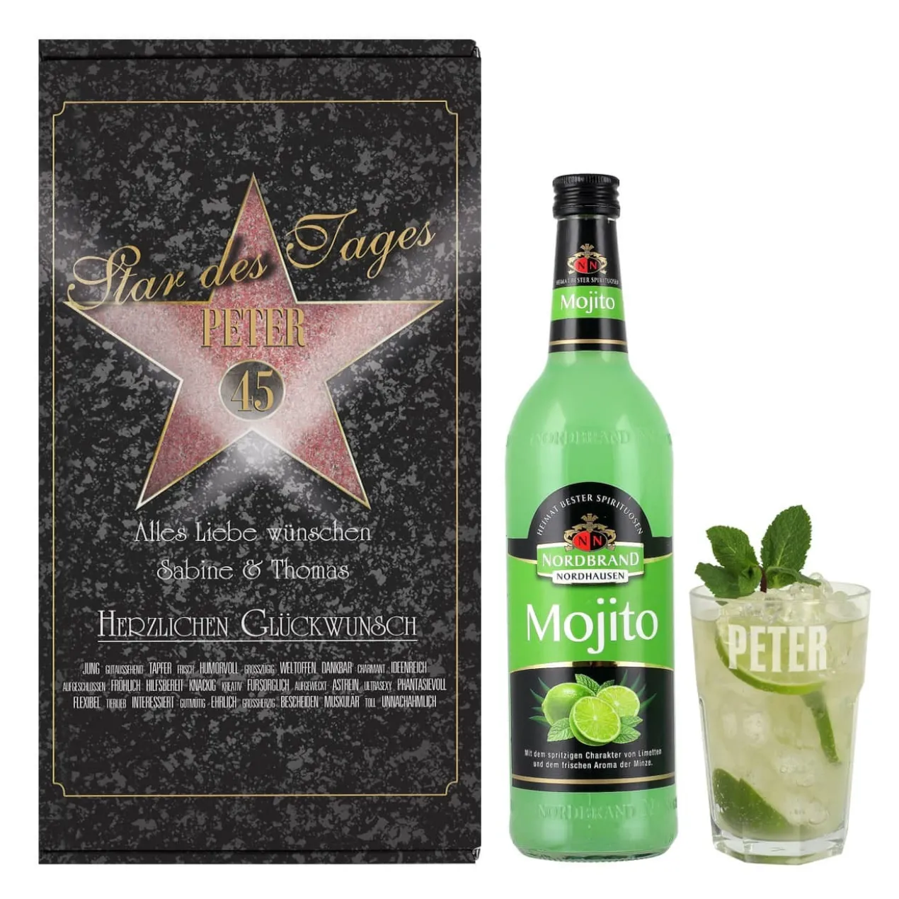 Mojito Geschenkset - Star des Abends