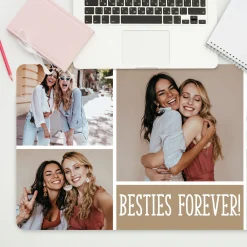 Mousepad XXL personalisiert mit Fotos & Wunschtext | Schreibtischunterlage & Gaming-Mauspad