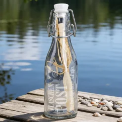 Muschel Flaschenpost Mini mit Wunschtext | Geschenkidee & Geldgeschenk für viele Anlässe