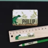 100 Namensaufkleber Dinosaurier