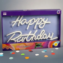 Neon Schild - Happy Birthday 42 x 28 cm