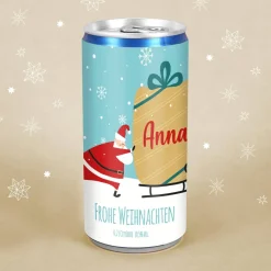 Nikolaus-Piccolo mit Name und Wunschtext