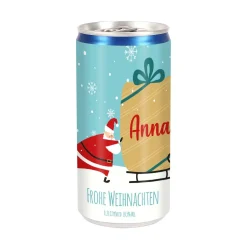 Nikolaus-Piccolo mit Name und Wunschtext
