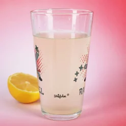 Ninja - Trinkglas mit Name für Kinder