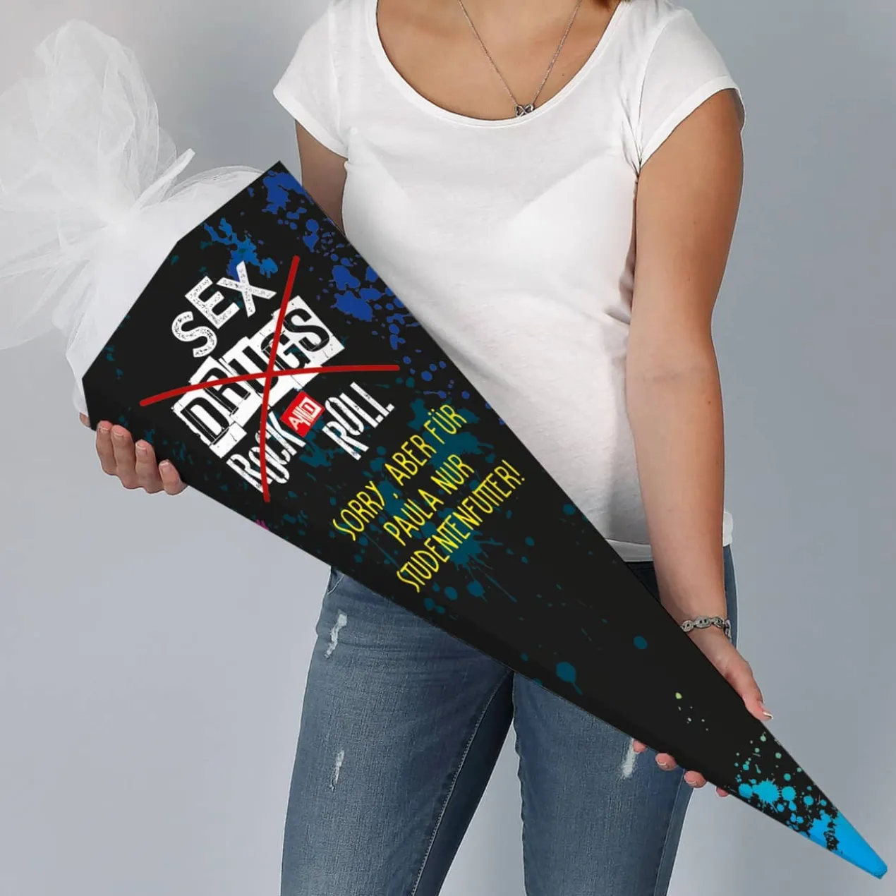 No Sex, Drugs and Rock'n Roll - Schultüte fürs Studium