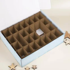 Nostalgie Weihnachtskalender mit Ihrem Wunschnamen