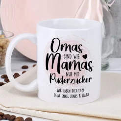 Omas sind wie Mamas - Tasse mit Ihrem Wunschtext