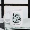 Opa ist cooler - persönlich bedruckte Tasse für Opas