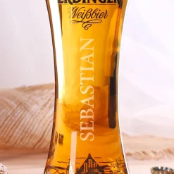 Original Erdinger Weißbierglas mit Gravur Ihres Wunschnamens