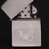 Original Zippo Feuerzeug mit Monogramm und Sternzeichen