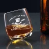 Originelles Whiskyglas für aussergewöhnlichen Gentleman mit hochwertiger Gravur