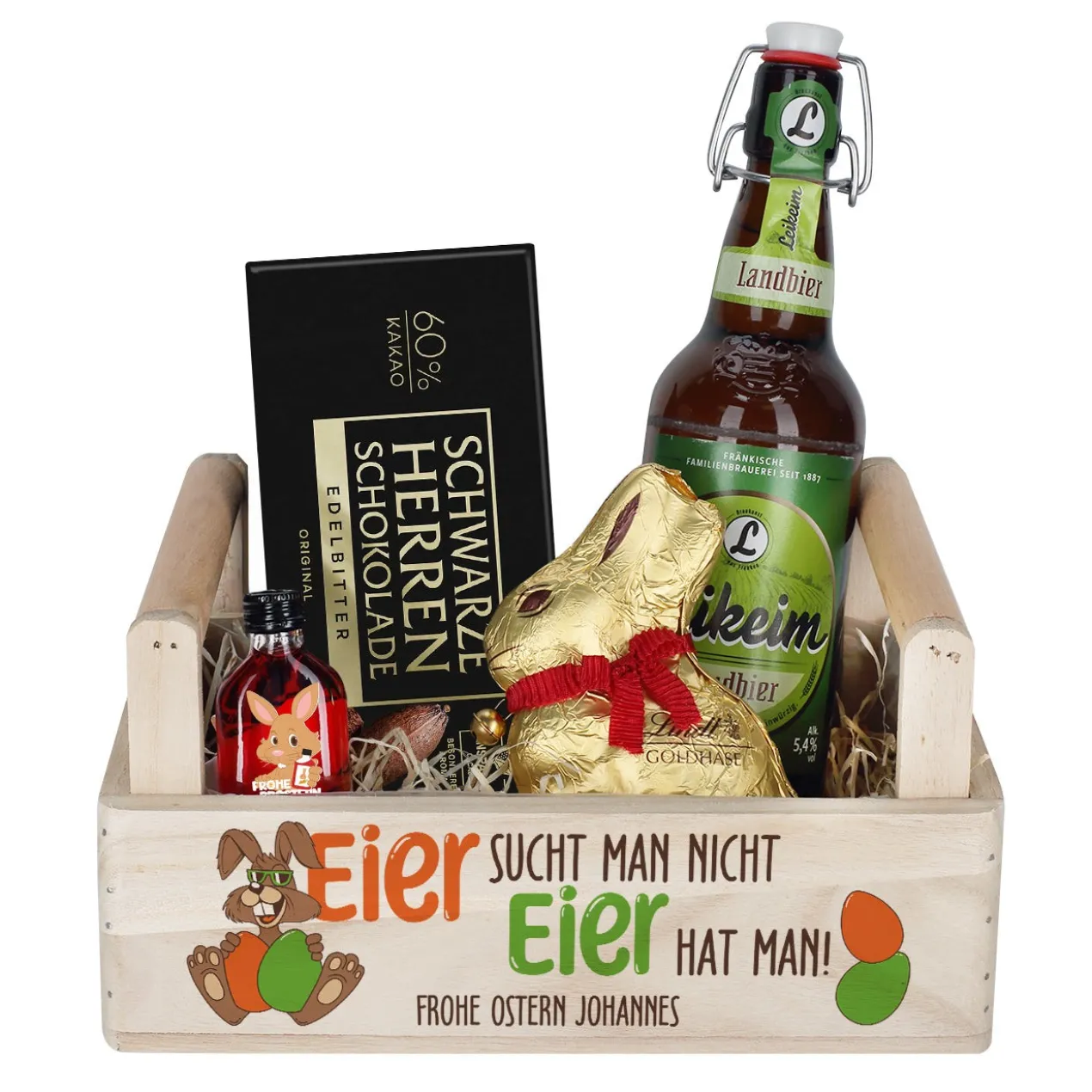 Ostergeschenkset - Eier sucht man nicht, Eier hat man!