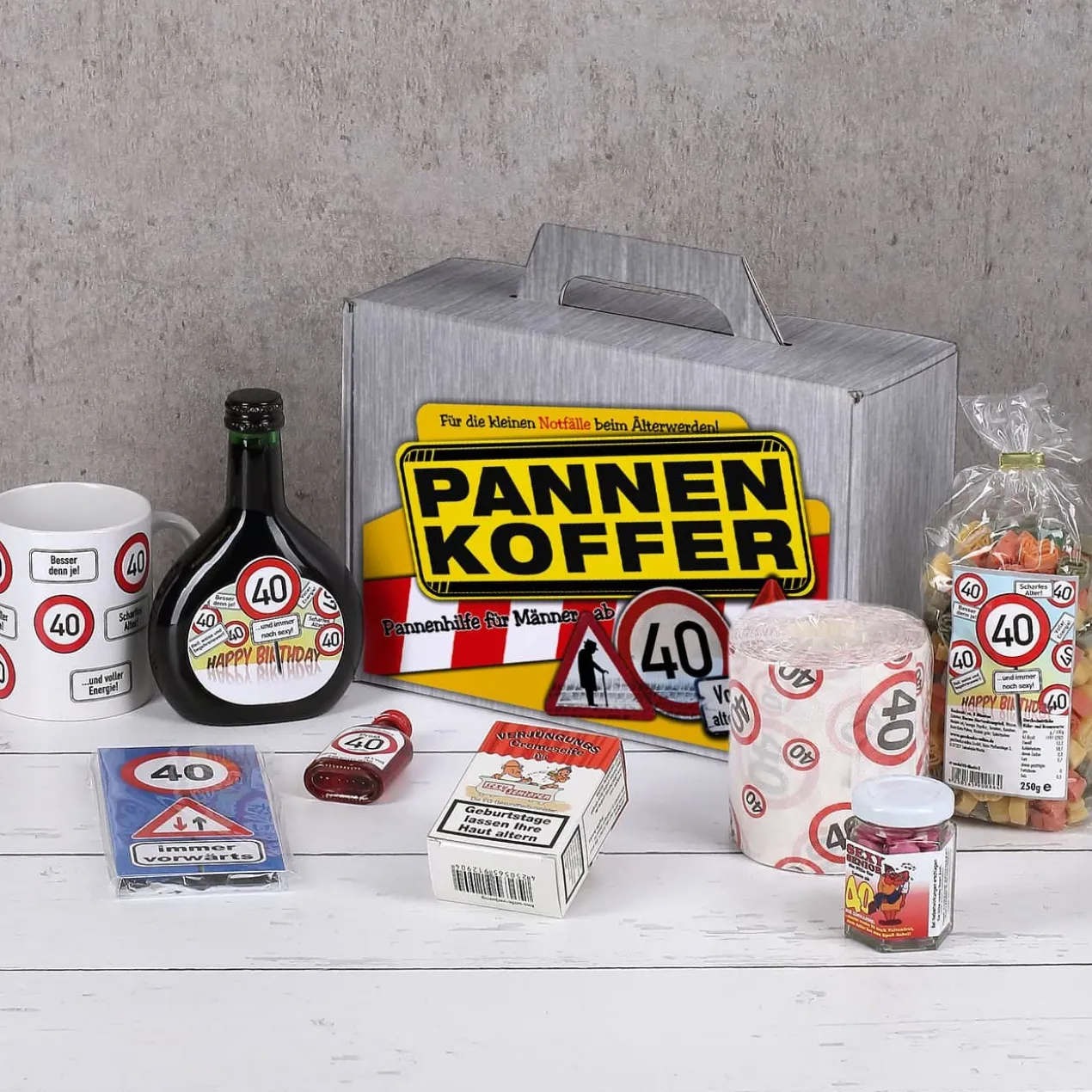 Pannenkoffer für den Mann ab 40