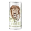 Papa du bist der Beste! - 1 Liter Bierdose mit Löwenmotiv und Wunschtext
