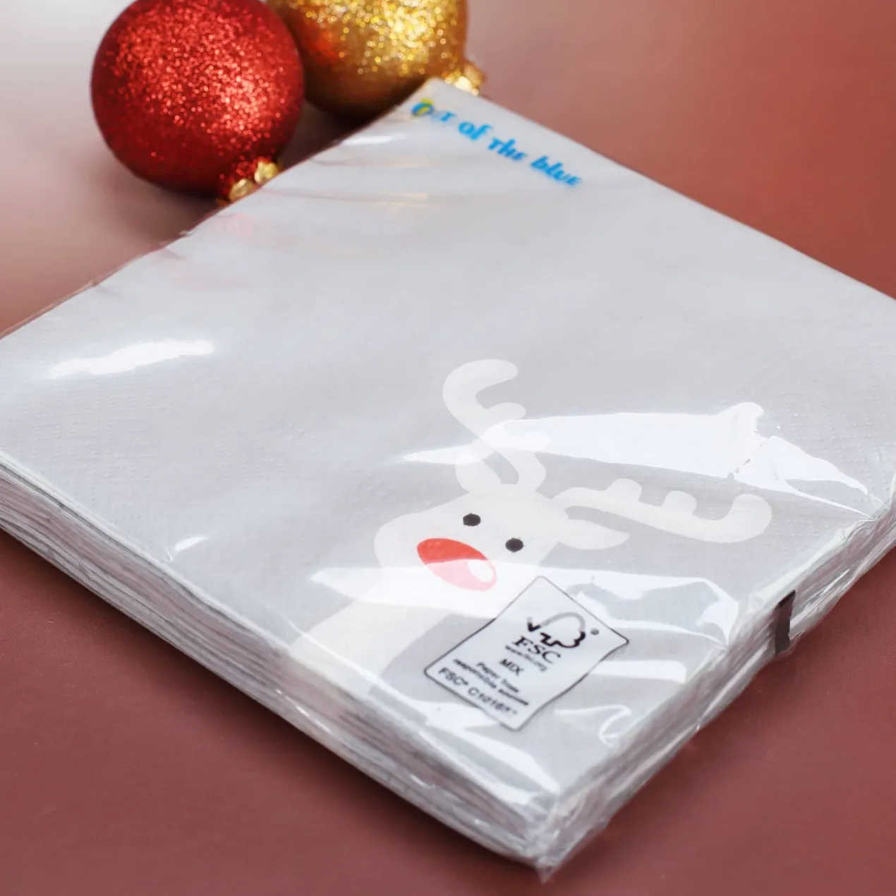 Papier Servietten Rentier
