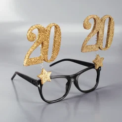 Party-Brille mit goldenen Zahlen - 20