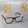 Party-Brille mit goldenen Zahlen - 18