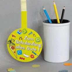 Party Girlande zum Schulanfang | Dekoration für Einschulung