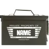 Persönlich bedruckte Munitionsbox - Private Property of ...