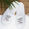 Persönliche Frottee Slipper für den Weg des Lebens...