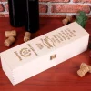 Persönliche Geschenkbox aus Holz zum Geburtstag - Du gewinnst an Reife -
