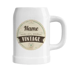 persönlicher Bierkrug - Nicht alt, sondern vintage!