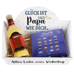 Persönlicher Geschenkkorb für den besten Papa - mit verschiedenen Füllungen
