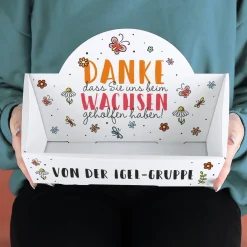 Persönlicher Geschenkkorb für Erzieher oder Lehrer