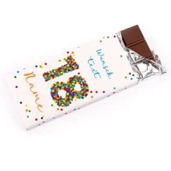 Persönliche Schokolade zum 18. Geburtstag, 100 g