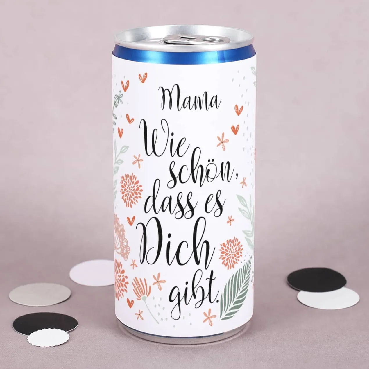 Persönliche Seccodose - Wie schön dass es dich gibt