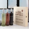 Persönliches Geschenkset für Weinkenner in edler Holzbox