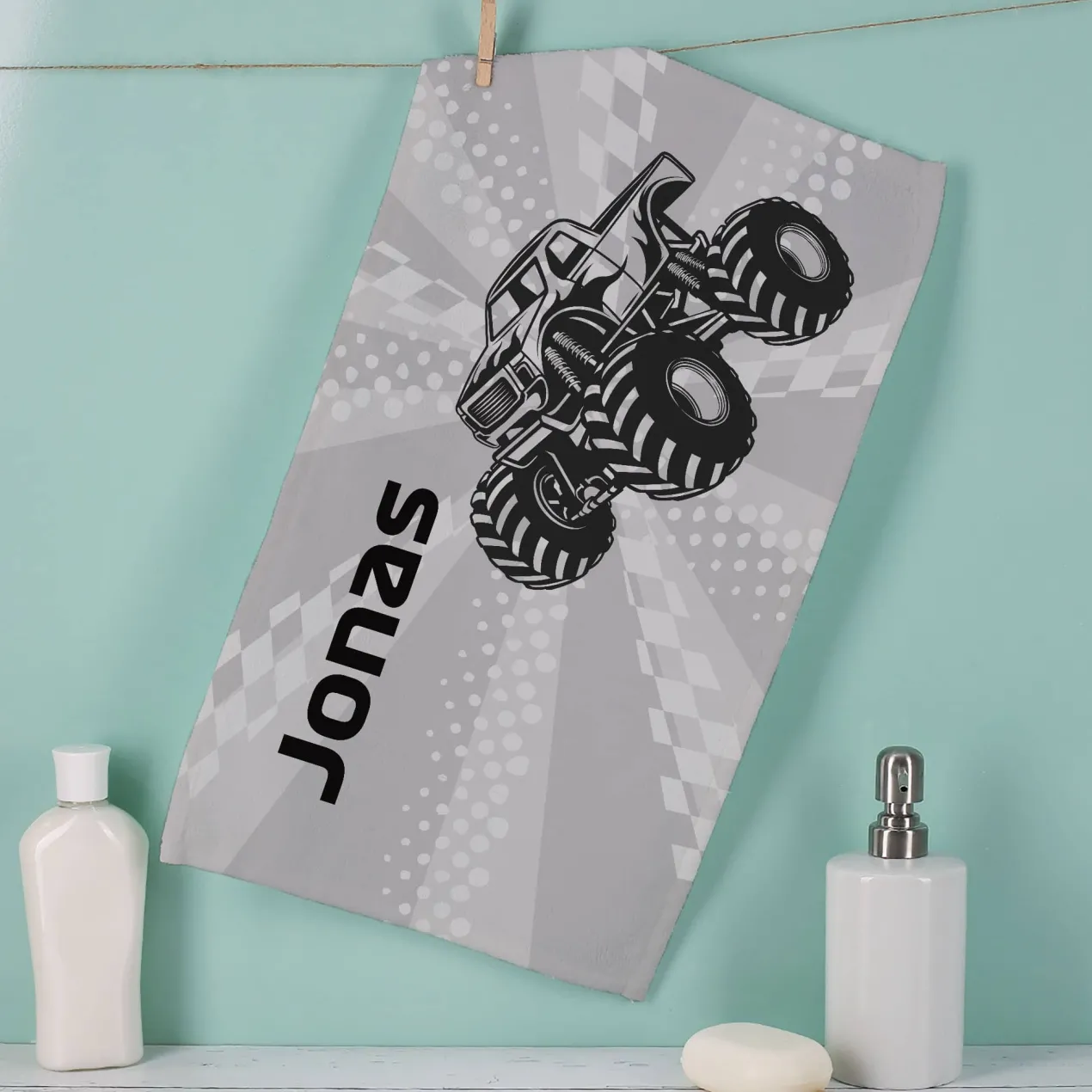 Persönliches Handtuch mit Extremsport - Motiven in 5 verschiedenen Farben