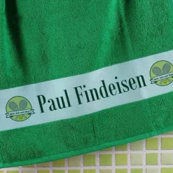 Persönliches Tennis - Handtuch mit Name