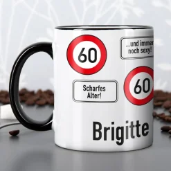 Persönliche Tasse - Achtung 60