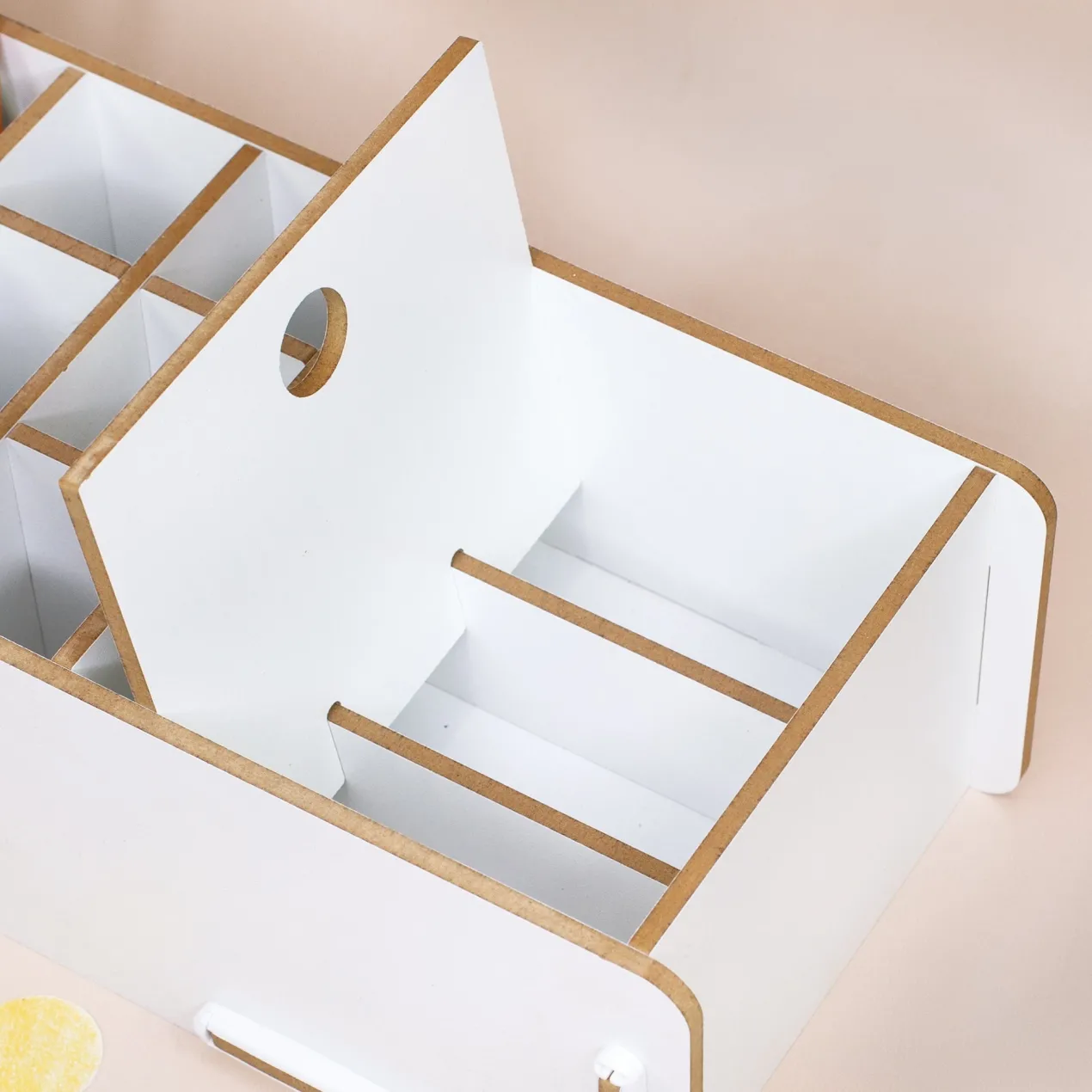 Personalisierbare clipfritz Stiftebox aus Holz für Kinder | Organizer als Geschenk zur Einschulung